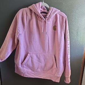 Womens Carhartt Rose Hoodie with Logo